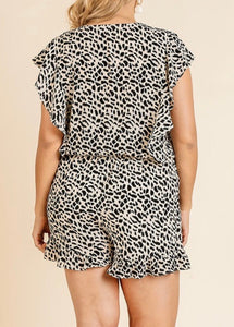 Black & White Romper